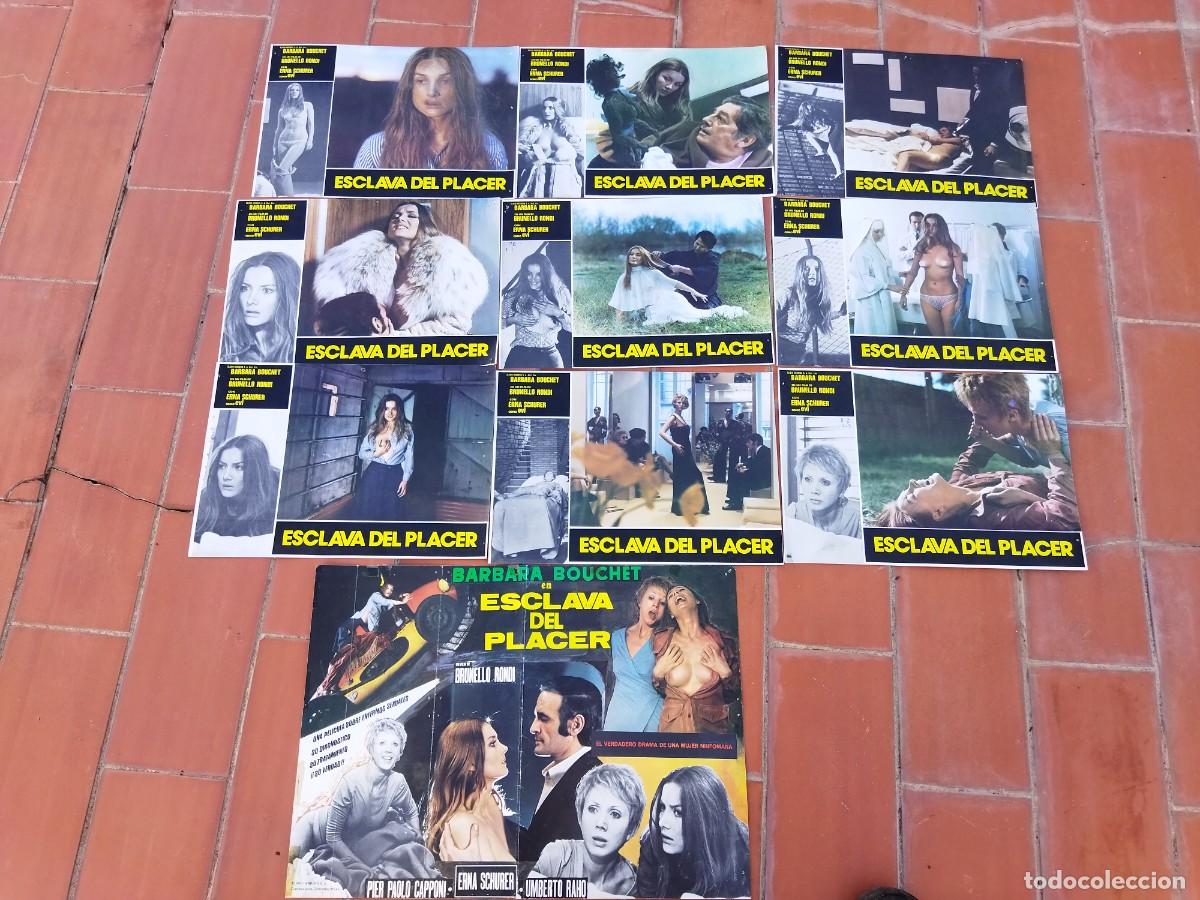 Cinema: fotocromos 11 ESCLAVA DEL DESEO barbara bouchet brunello rondi pier paolo capponi erna schurer