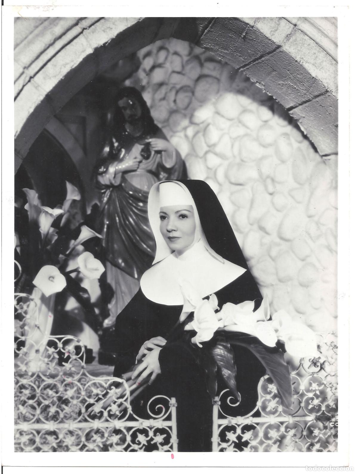 Kino: F35741 CLAUDETTE COLBERT TEMPESTAD EN LA CUMBRE FOTO B/N ORIGINAL ESPA&Ntilde;OLA