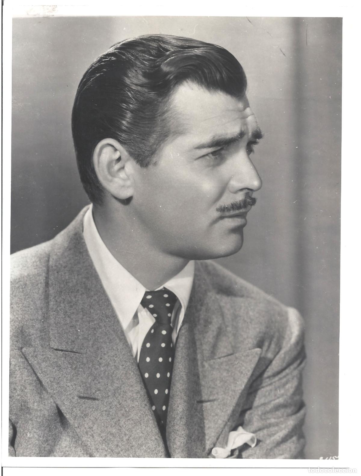 Kino: F35744 CLARK GABLE FOTO B/N ORIGINAL ESPA&Ntilde;OLA