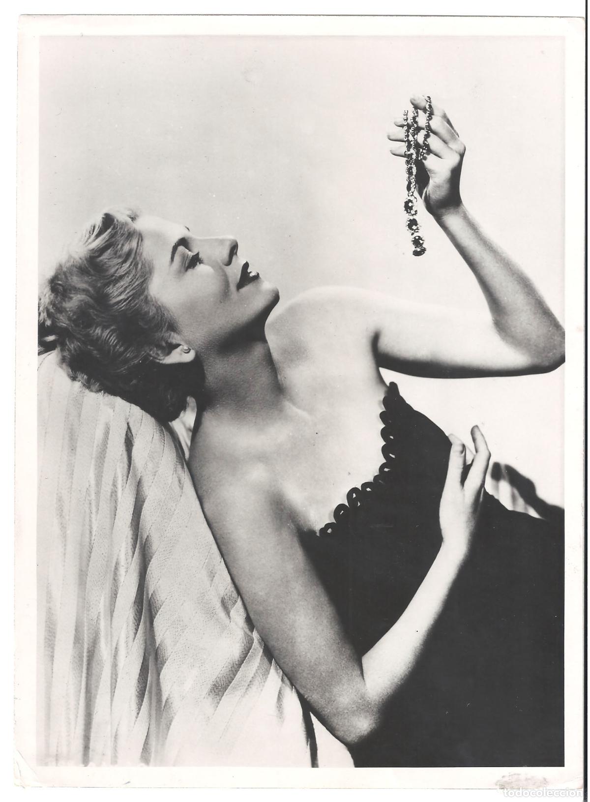 Kino: F35748 JOAN FONTAINE FOTO B/N ORIGINAL ESPA&Ntilde;OLA