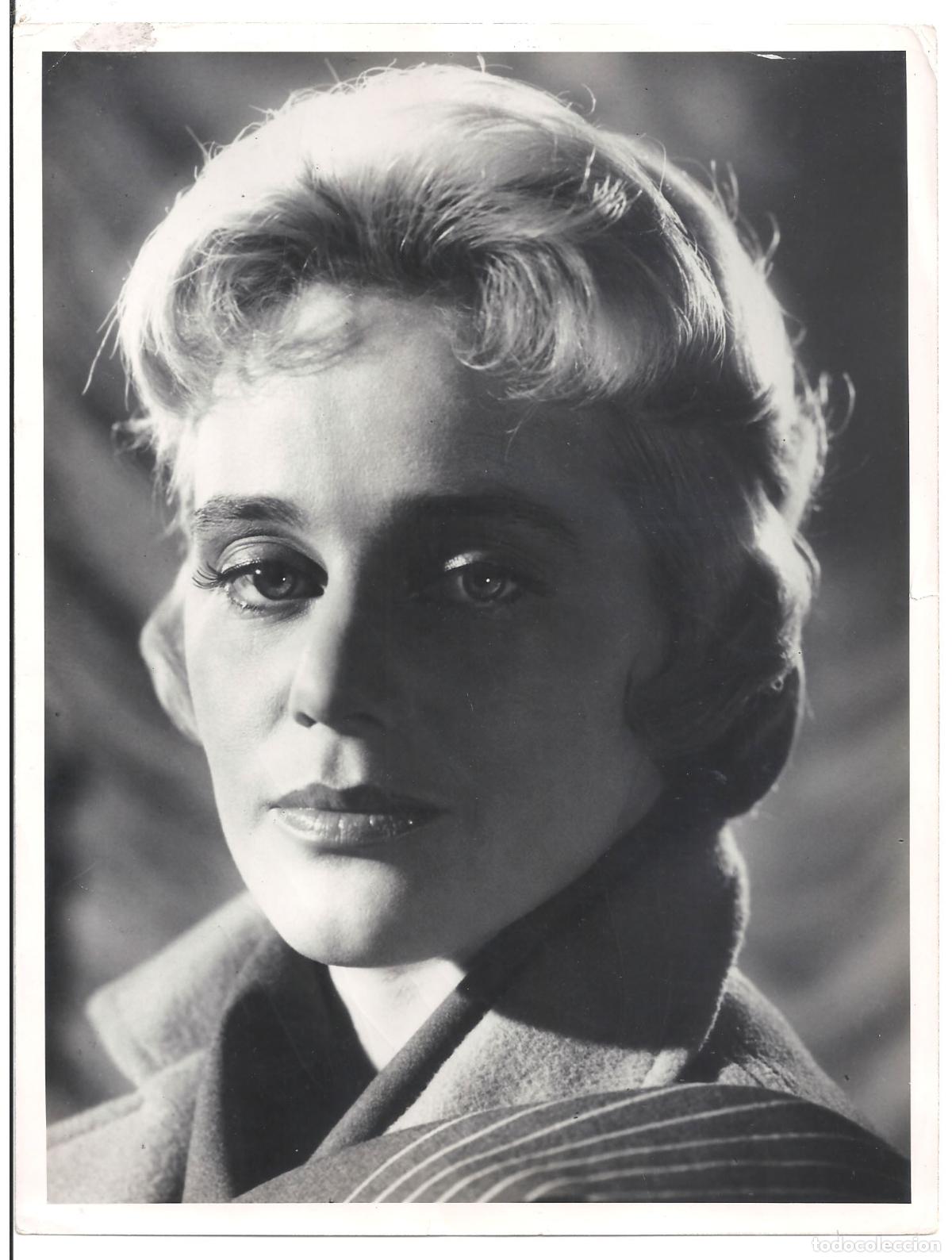 Kino: F35750 MARIA SCHELL FOTO B/N ORIGINAL ESPA&Ntilde;OLA