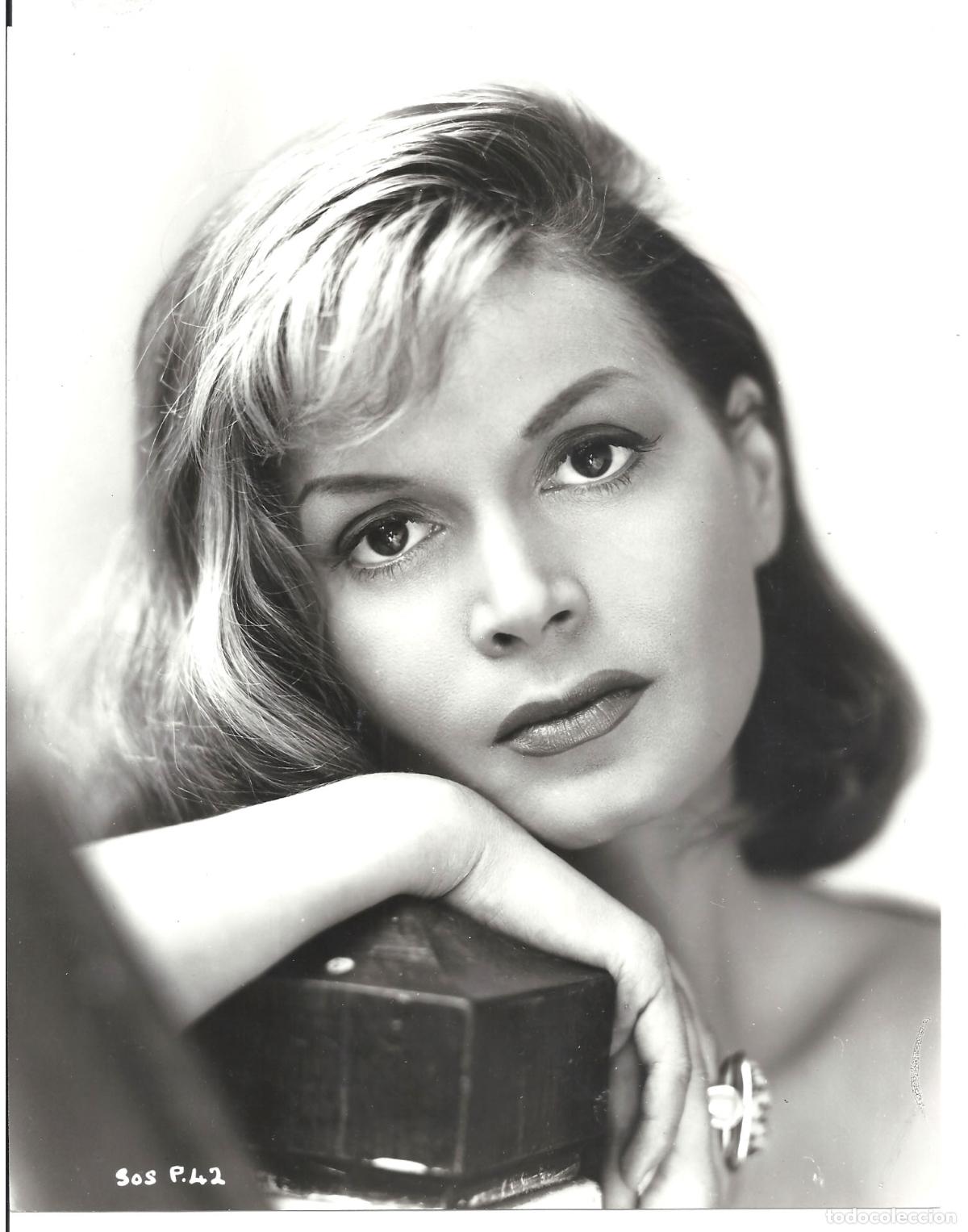 Cine: F35756 EVA BARTOK SOS PACIFICO FOTO B/N ORIGINAL AMERICANA