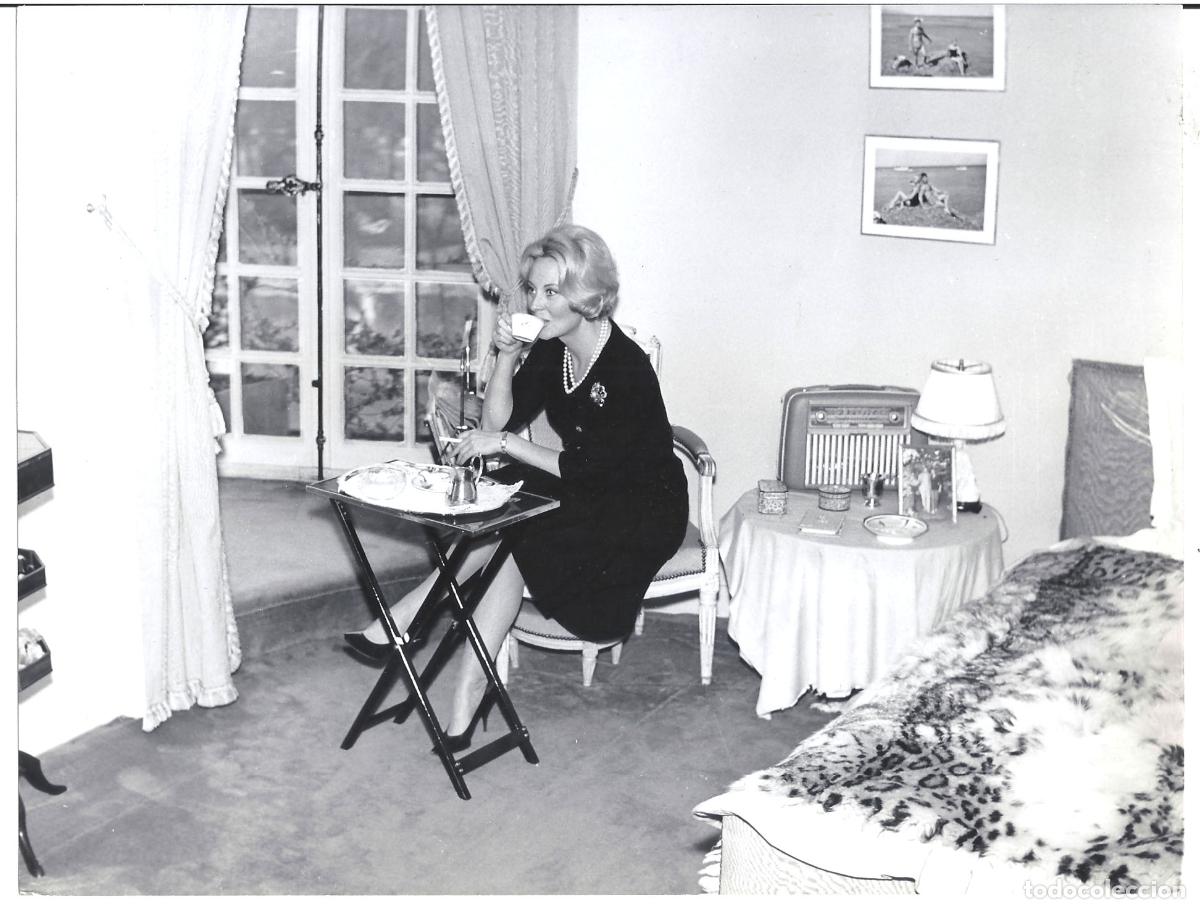 Kino: F35782 MICHELE MORGAN FOTO B/N ORIGINAL FRANCESA