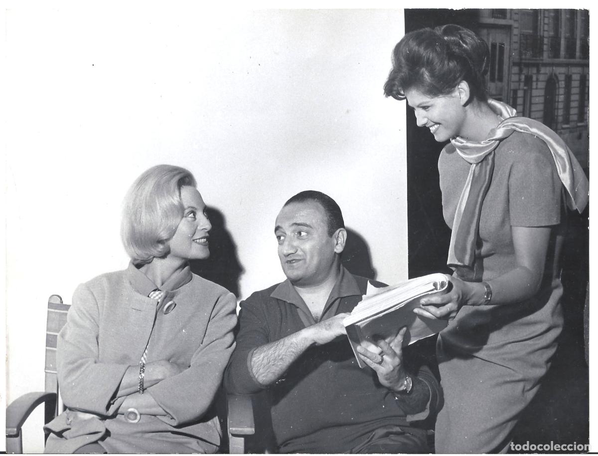 Kino: F35783 MICHELE MORGAN LOS LEONES ANDAN SUELTOS FOTO B/N ORIGINAL FRANCESA