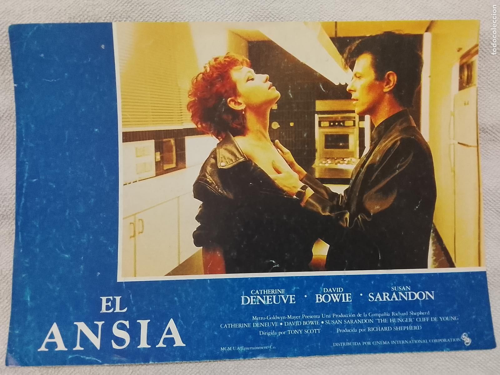 Cine: CINE TEATRO PELICULA CARTEL MEDIANO AFICHE FOTOCROMO ORIGINAL ACTRIZ ACTOR EL ANSIA