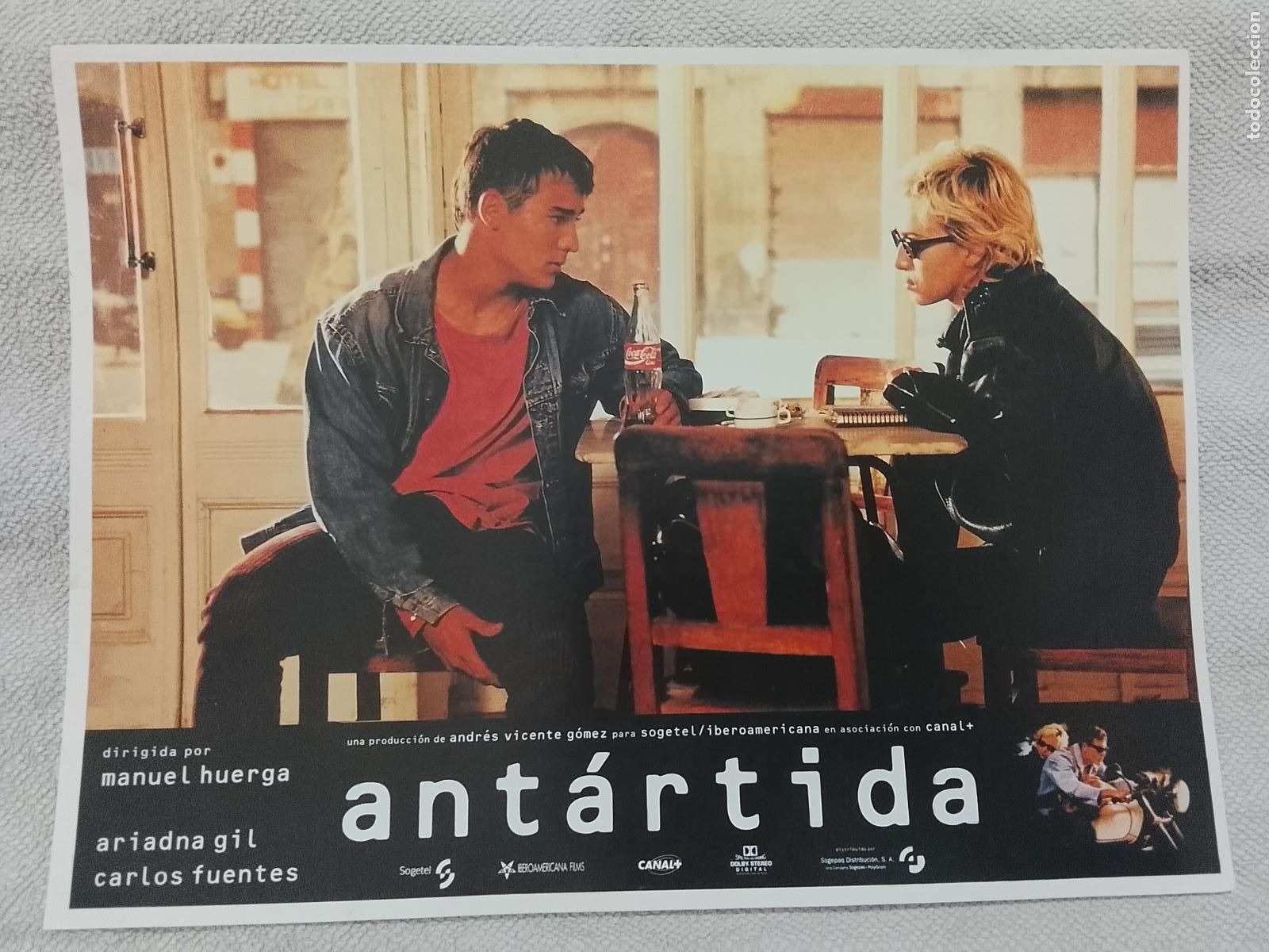 Cine: CINE TEATRO PELICULA CARTEL MEDIANO AFICHE FOTOCROMO ORIGINAL ACTRIZ ACTOR ANTARTIDA