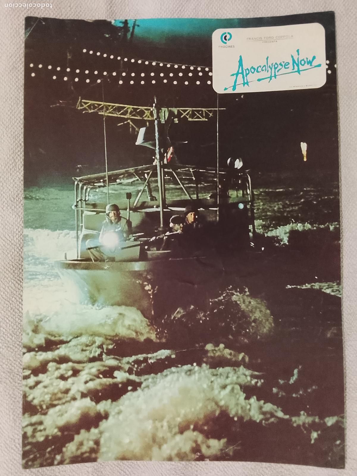 Cine: CINE TEATRO PELICULA CARTEL MEDIANO AFICHE ORIGINAL FOTOCROMO ACTRIZ ACTOR APOCALYPSE NOW