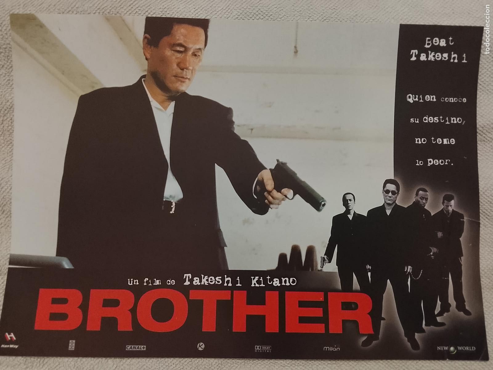 Cine: CINE TEATRO PELICULA CARTEL MEDIANO AFICHE ORIGINAL FOTOCROMO ACTRIZ ACTOR BROTHER