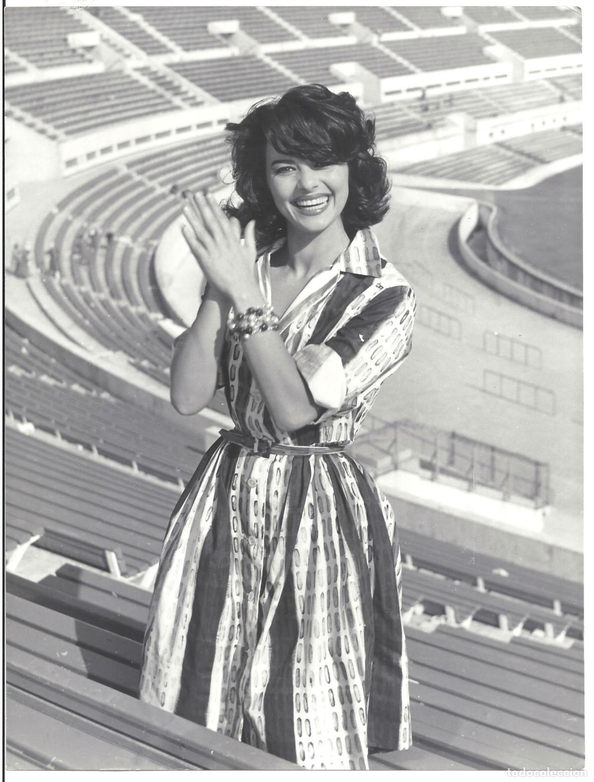 Kino: F35793 GIOVANNA RALLI FOTO B/N ORIGINAL ITALIANA FOTOGRAFO ANGELO FRONTONI