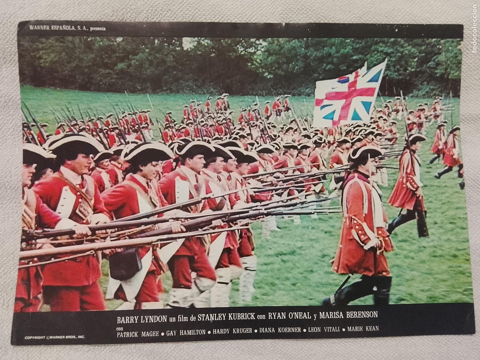 Cine: CINE TEATRO PELICULA CARTEL MEDIANO AFICHE ORIGINAL FOTOCROMO ACTRIZ ACTOR BARRY LYNDON
