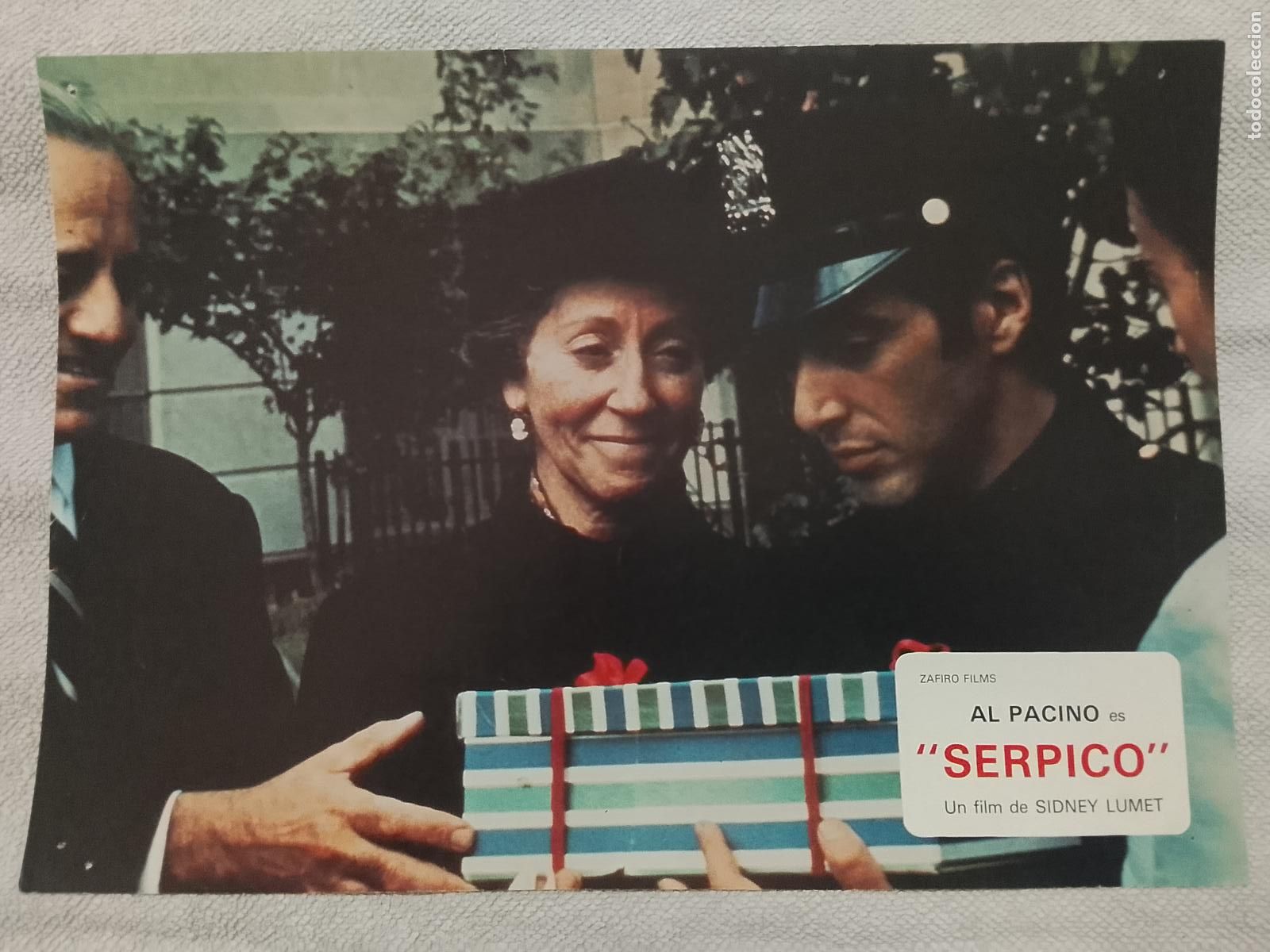 Cine: CINE TEATRO PELICULA CARTEL MEDIANO AFICHE ORIGINAL FOTOCROMO ACTRIZ ACTOR AL PACINO SERPICO