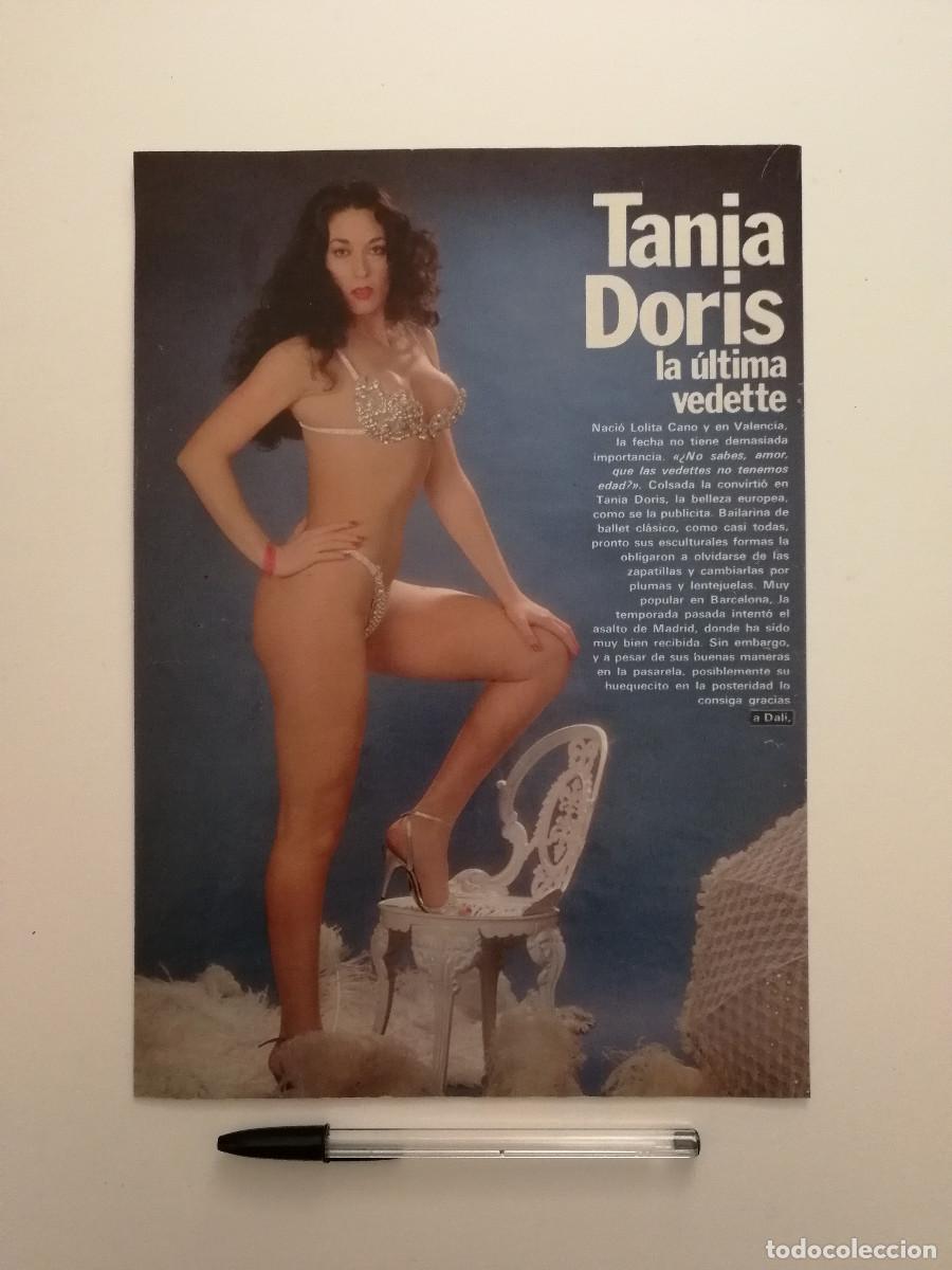 Cin&eacute;ma: ANTIGUO ANUNCIO ENCARTONADO -A4- TANIA DORIS - VEDETTE