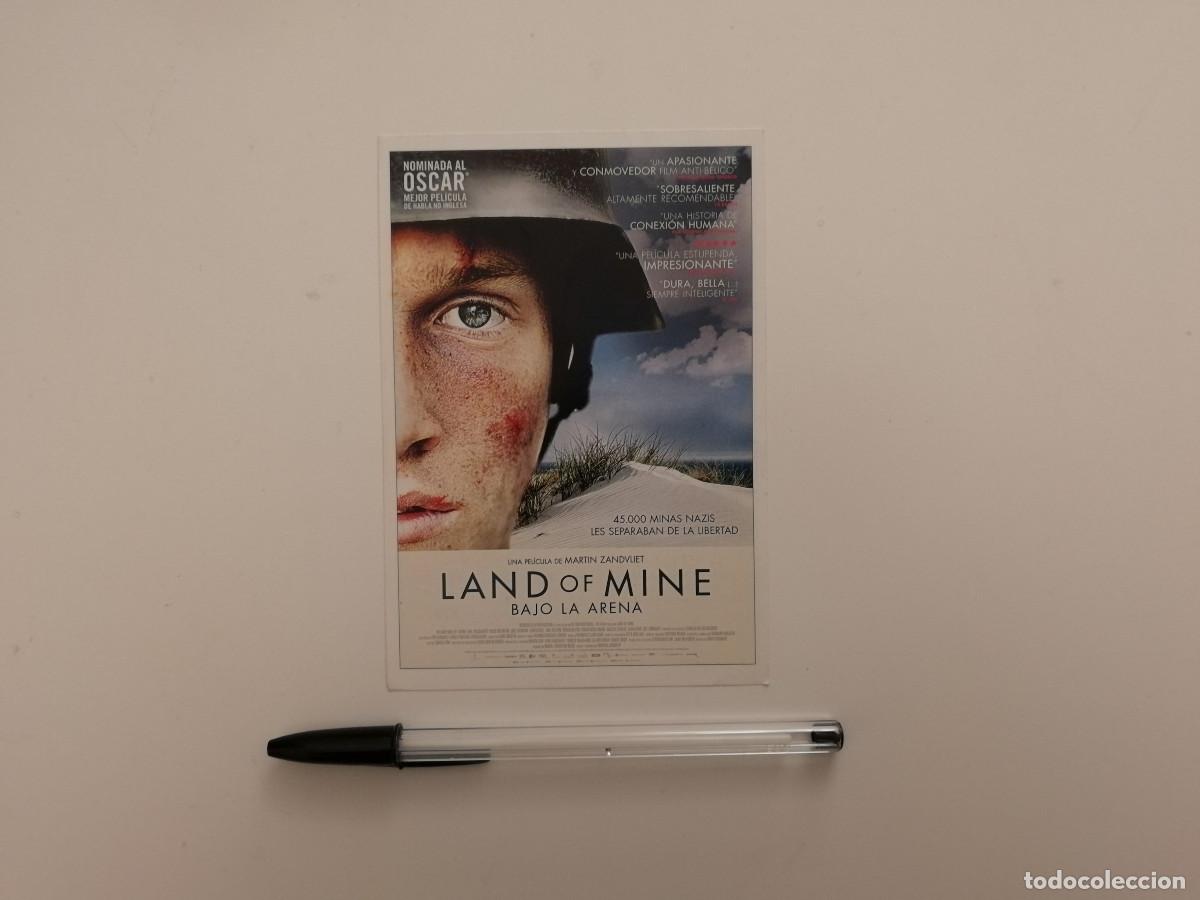 Kino: FICHA COLECCIONABLE -10*15- LAND OF MINE BAJO LA ARENA - GUERRA - CINE BELICO