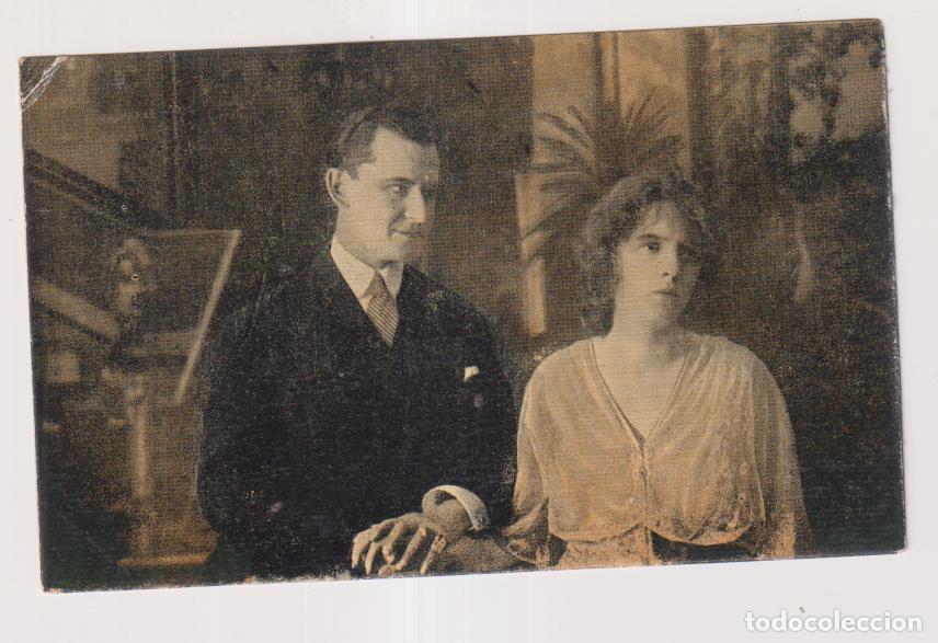 Cin&eacute;ma: Tarjeta Postal. Lorena de Susana Grandais. Cine Mudo. Chocolate Amatller. Serie C n&ordm; 15