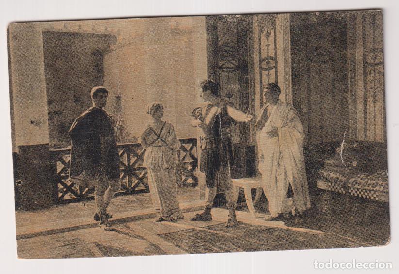 Cin&eacute;ma: Tarjeta Postal. Fabiola o los M&aacute;rtires Cristianos. Cine Mudo 1917. Serie 8&ordf; n&ordm; 11. Chocolate Amatlle