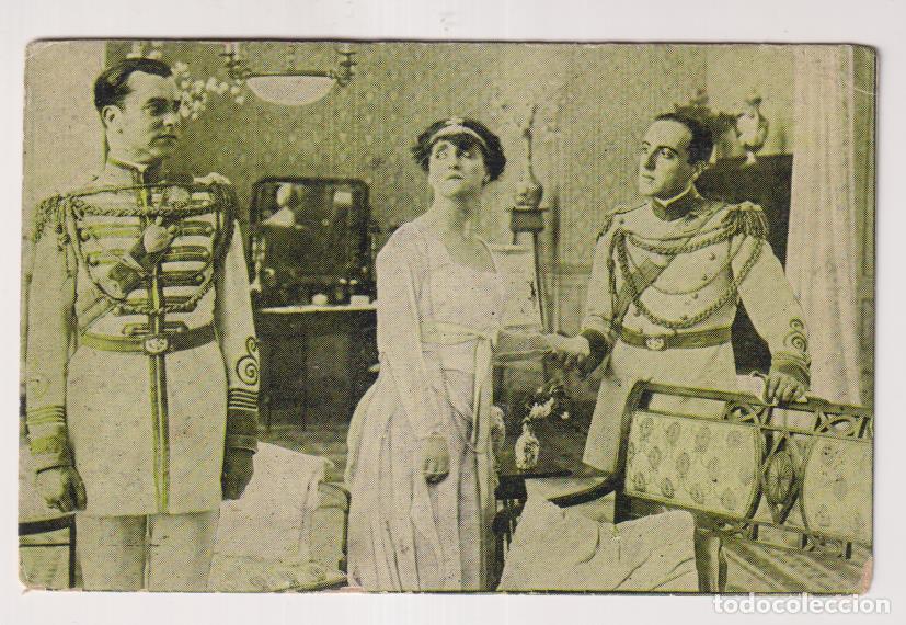 Cin&eacute;ma: Tarjeta postal. Carnavalesca de Lydia Borelly. Cine mudo. Serie 7&ordf; n&ordm; 14. Chocolate Amatller