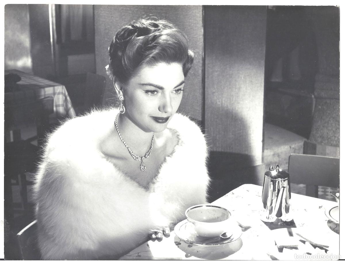 Kino: F35821 SYLVA KOSCINA FOTO B/N ORIGINAL ESPA&Ntilde;OLA