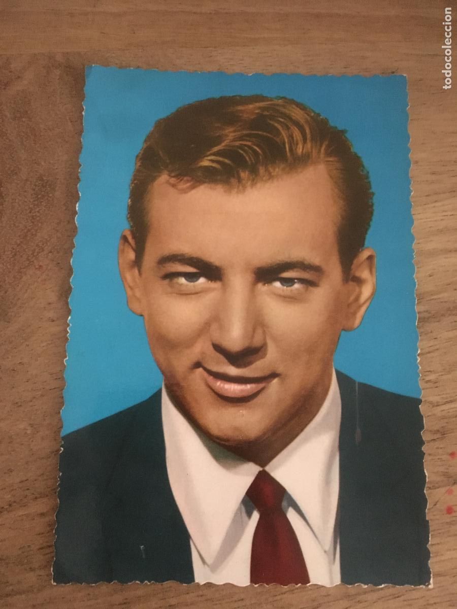 Cin&eacute;ma: bobby darin postal color original antigua