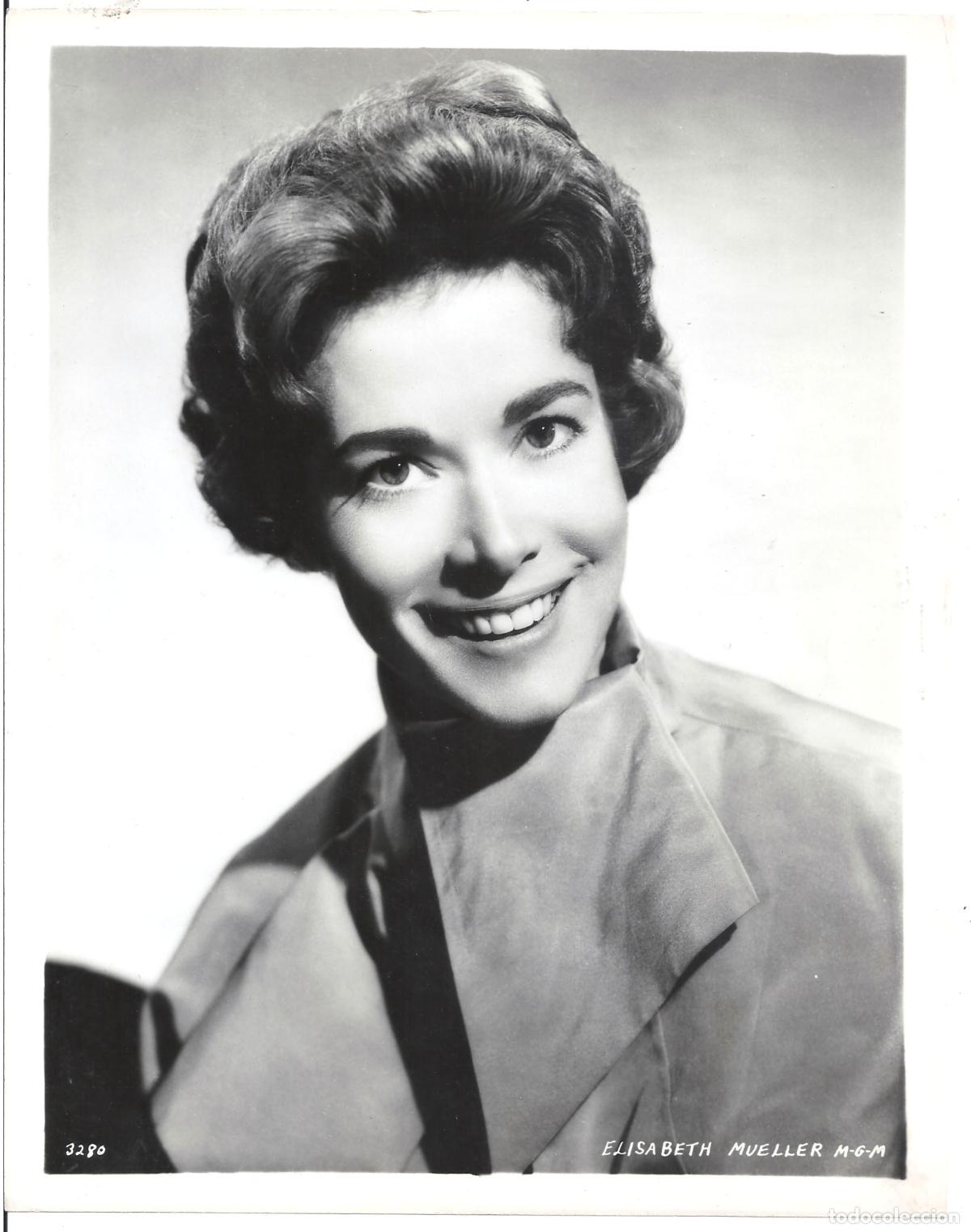Kino: F35828 ELISABETH MUELLER FOTO B/N ORIGINAL AMERICANA