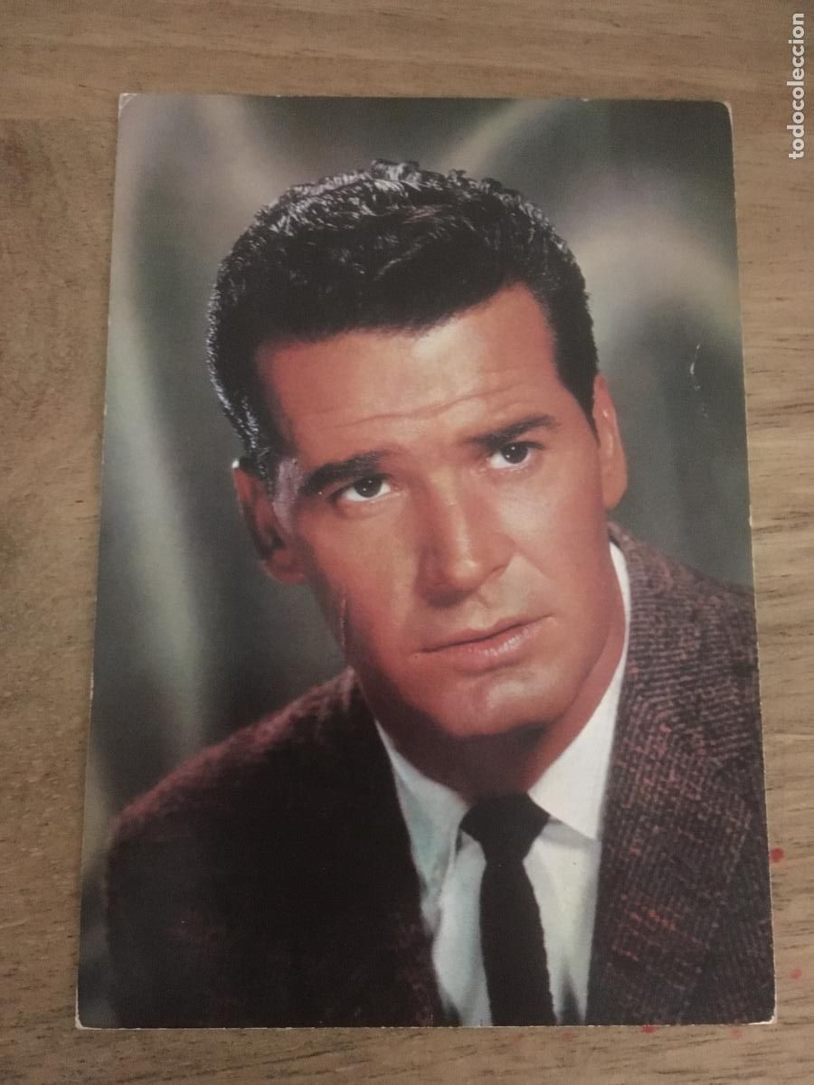 Cin&eacute;ma: james garner postal color original antigua oscarcolor
