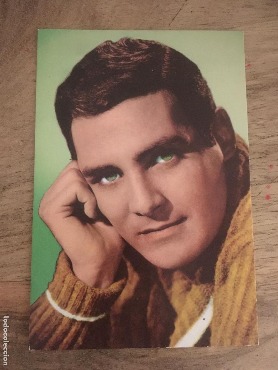 Cin&eacute;ma: david hedison postal color original antigua oscarcolor