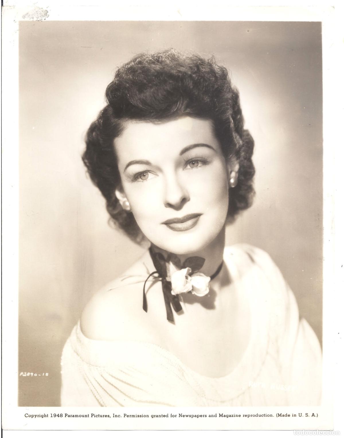 Kino: F35849 RUTH HUSSEY FOTO B/N ORIGINAL AMERICANA