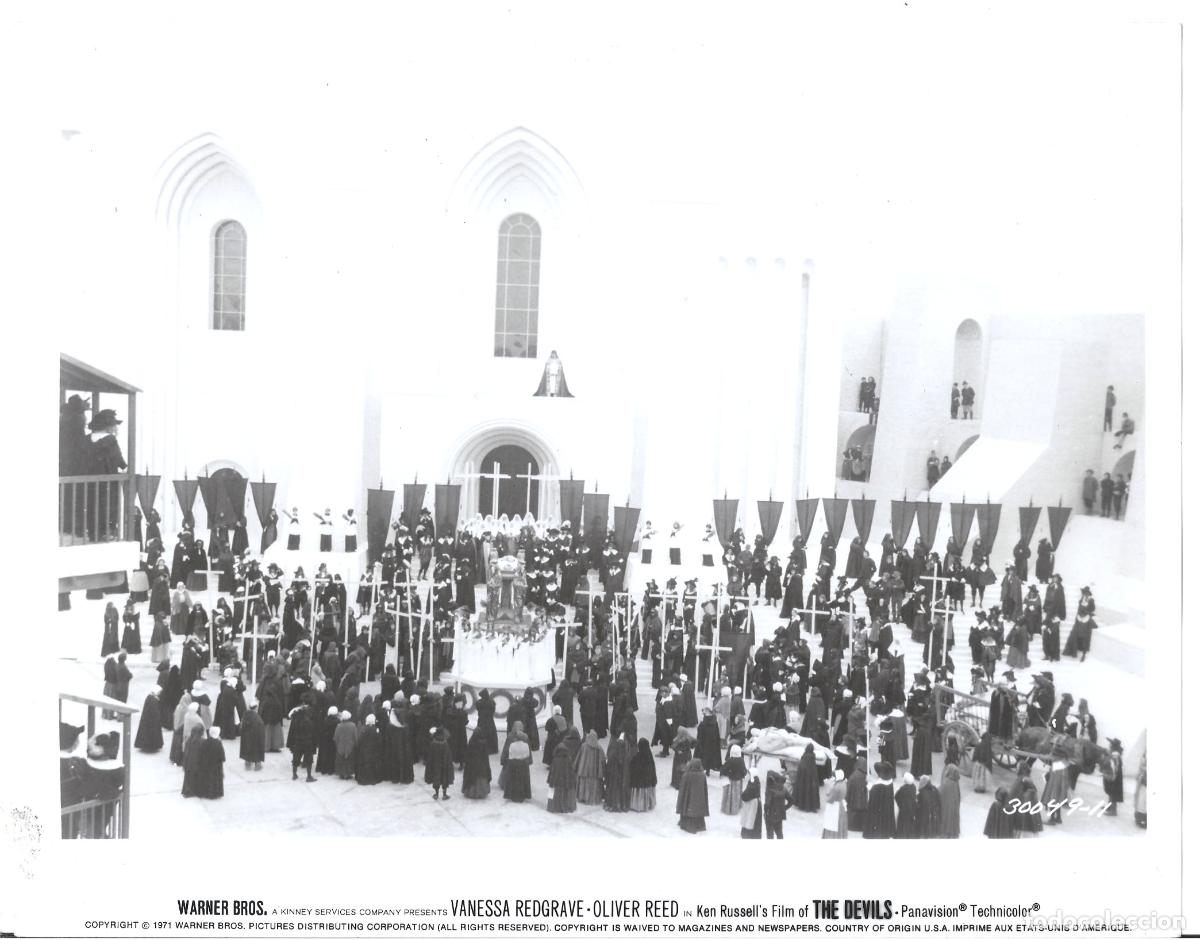 Kino: F35855 LOS DEMONIOS KEN RUSSELL FOTO B/N ORIGINAL AMERICANA