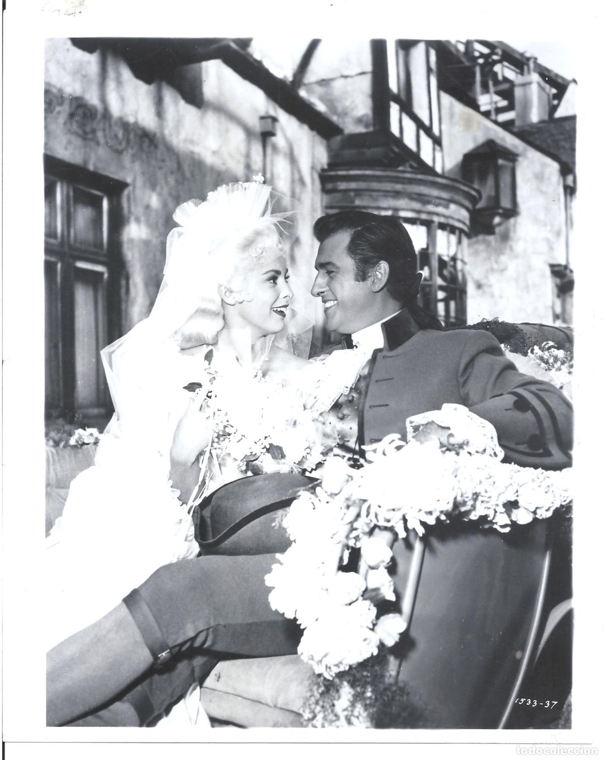 Cine: F35867 STEWART GRANGER JANET LEIGH SCARAMOUCHE FOTO B/N ORIGINAL AMERICANA