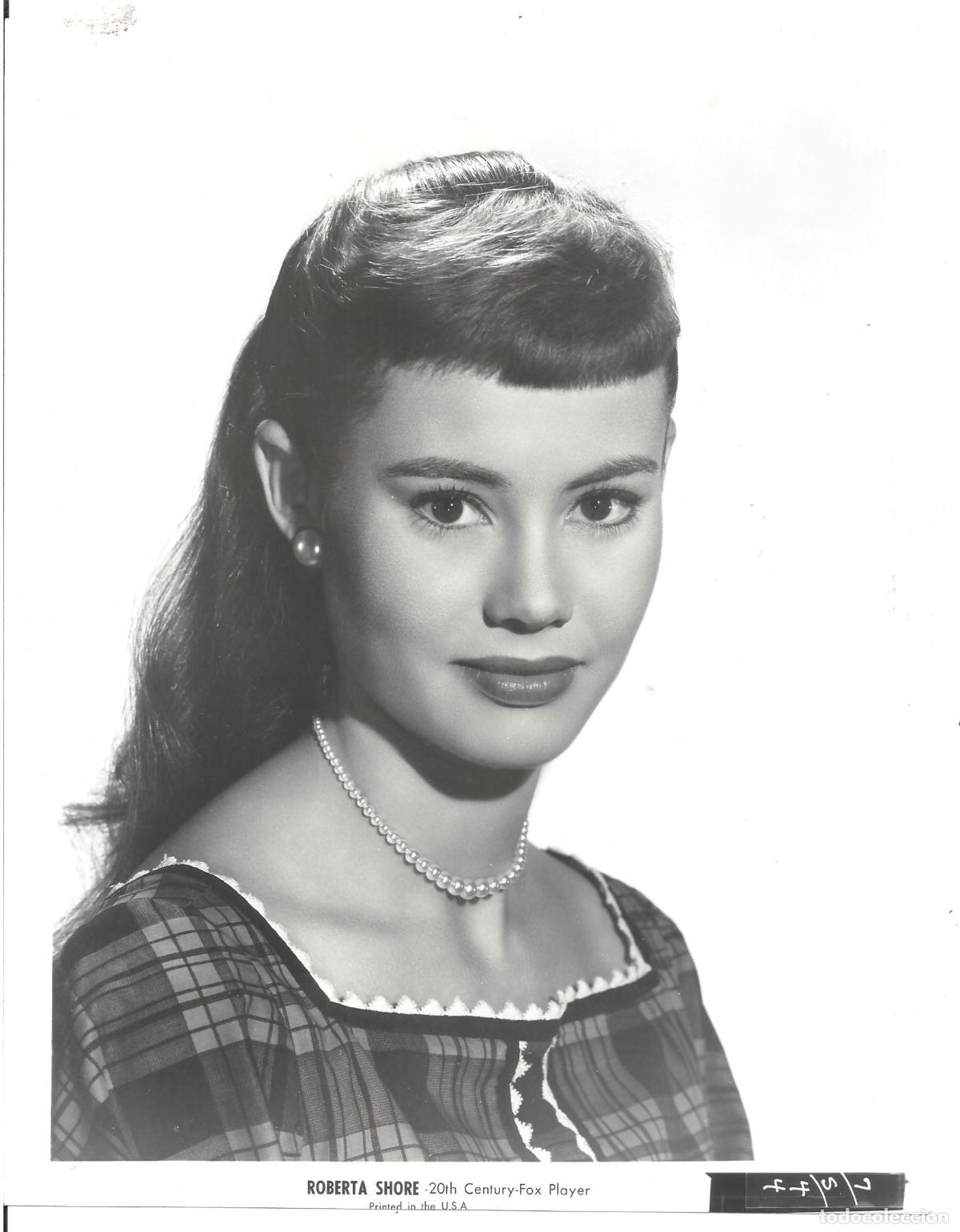 Kino: F35889 ROBERTA SHORE FOTO B/N ORIGINAL AMERICANA