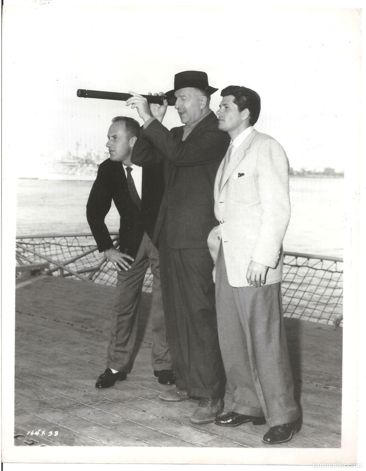 Kino: F35905 KEENAN WYNN LOUIS CALHERN DEWEY MARTIN MEN OF THE FIGHTING LADY FOTO B/N ORIGINAL AMERICANA