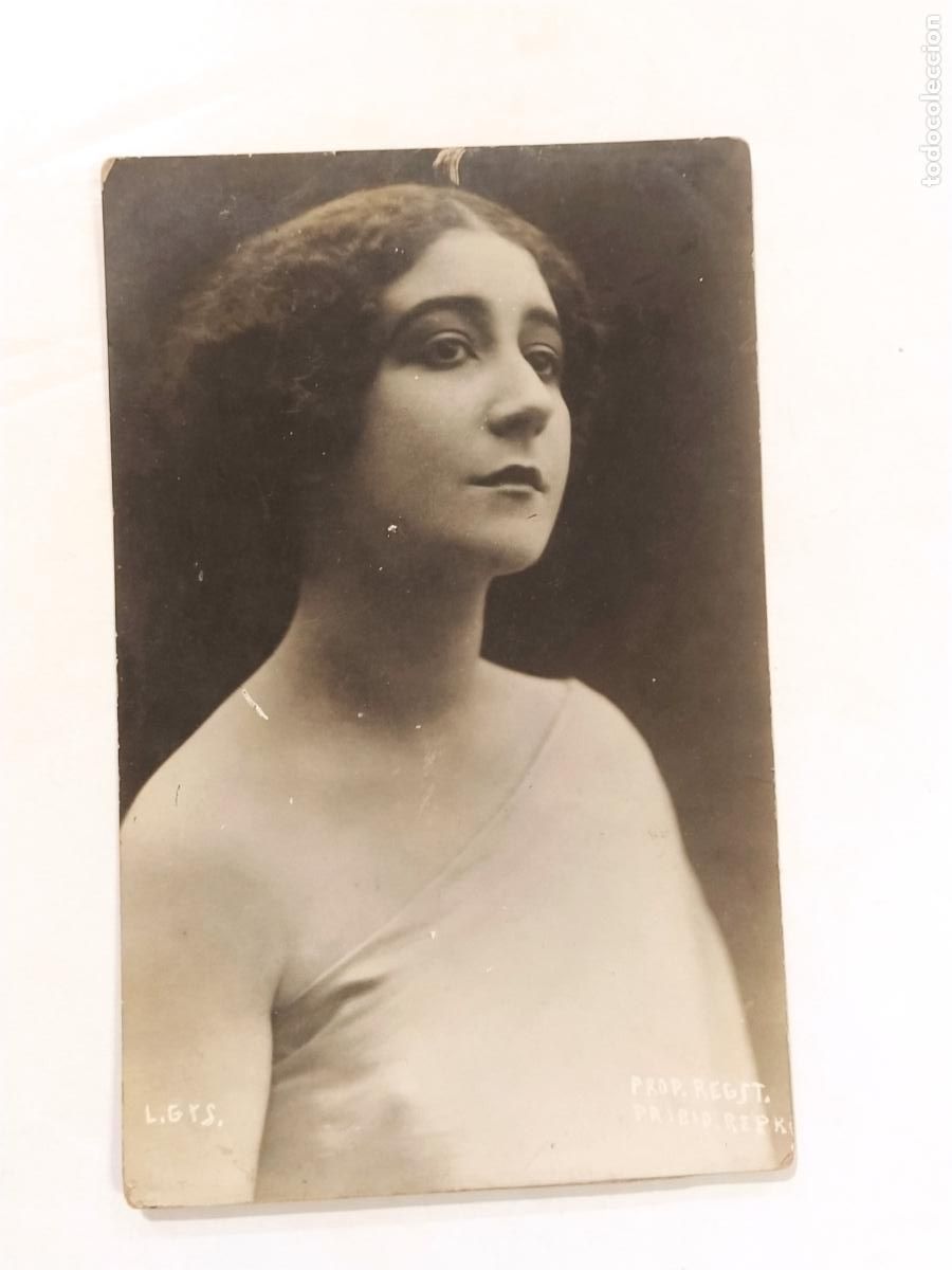 Cin&eacute;ma: ARTISTA SIN IDENTIFICAR - FOTOGRAFICA - POSTAL ANTIGUA -(114.299)