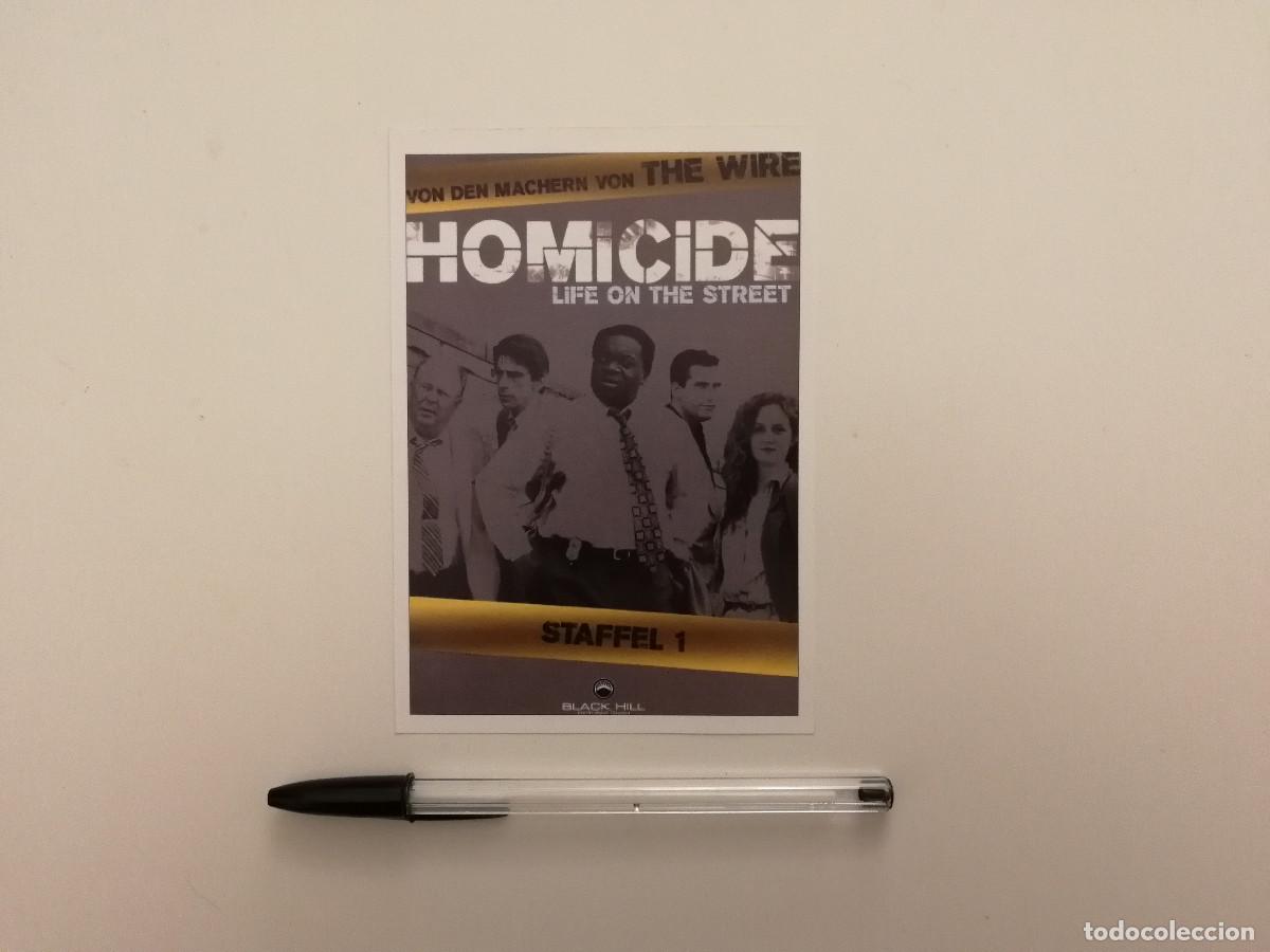Kino: FICHA COLECCIONABLE -10*15- Homicidio, Homicide Life on the Street - SERIE TV - Yaphet Kotto