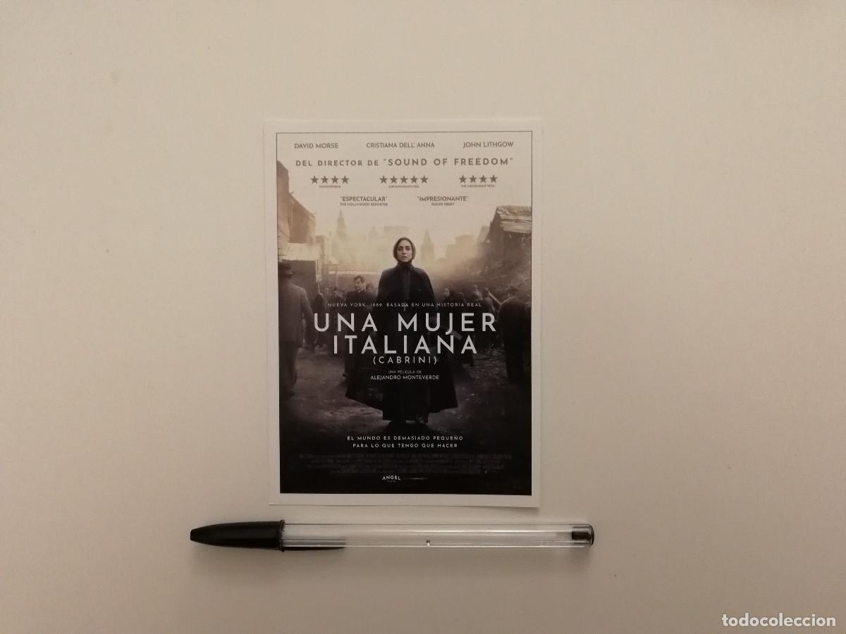 Kino: FICHA COLECCIONABLE -10*15- UNA MUJER ITALIANA - DAVID MORSE