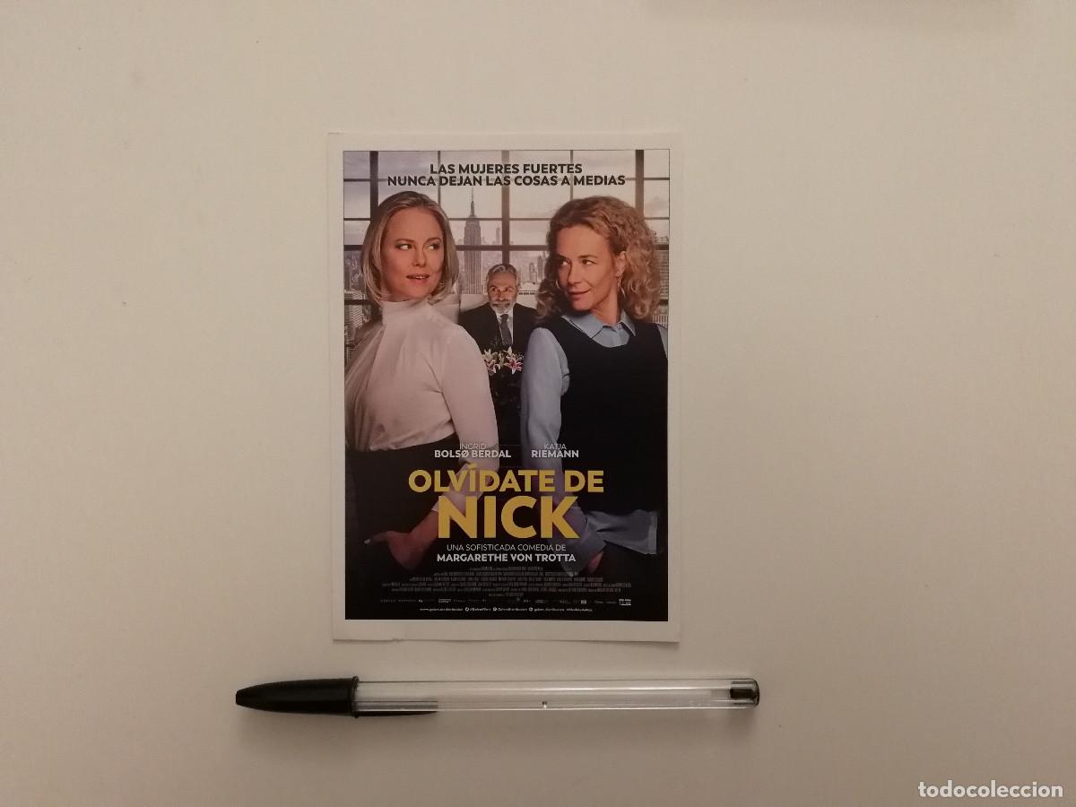 Kino: FICHA COLECCIONABLE -10*15- OLVIDATE DE NICK - KATJA RIEMANN
