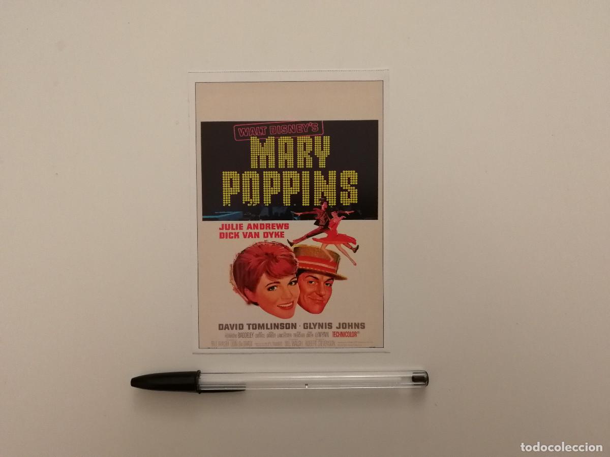 Kino: FICHA COLECCIONABLE -10*15- MARY POPPINS - JULIE ANDREWS - WALT DISNEY