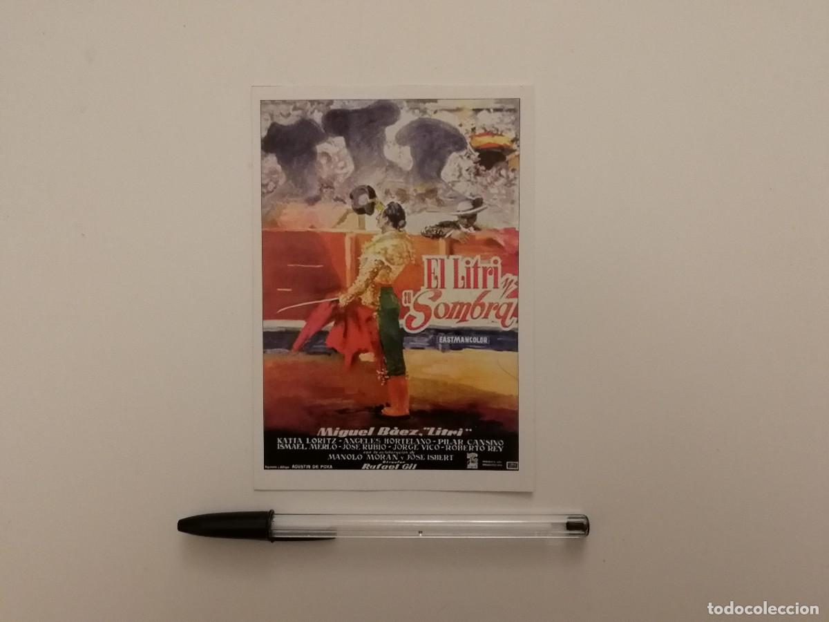 Kino: FICHA COLECCIONABLE -10*15- EL LITRI Y SU SOMBRA - TOROS - RAFAEL GIL
