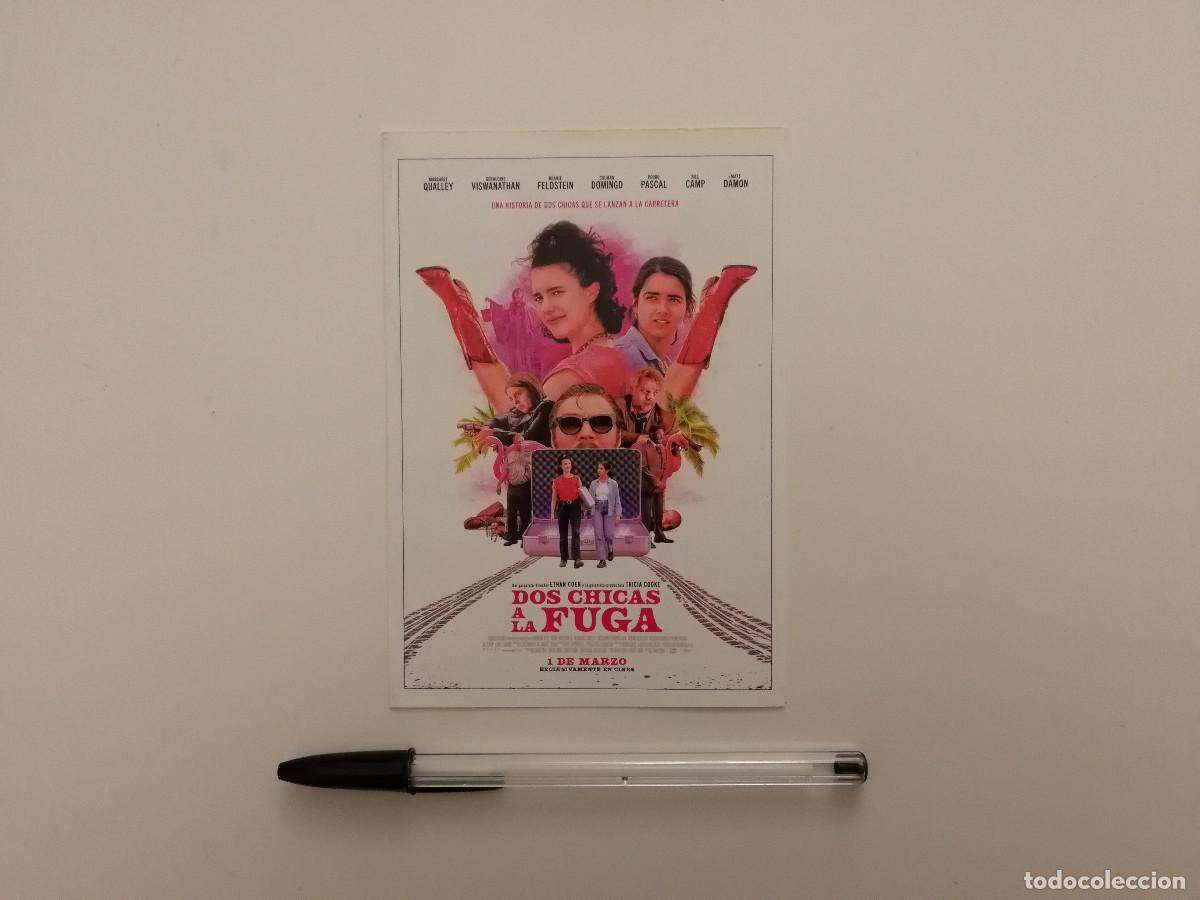 Cinema: FICHA COLECCIONABLE -10*15- DOS CHICAS A LA FUGA - Margaret Qualley