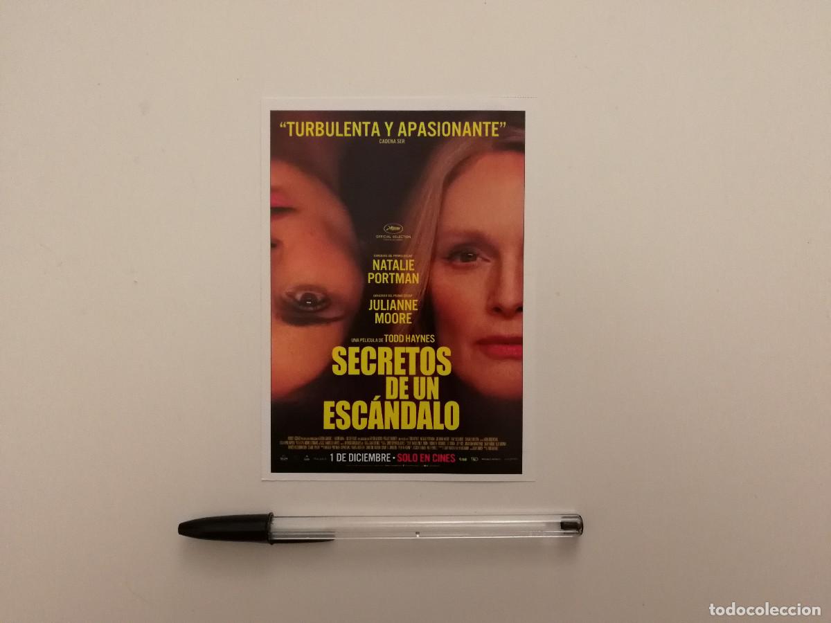 Cinema: FICHA COLECCIONABLE -10*15- SECRETOS DE UNA ESCANDALO - NATALIE PORTMAN - JULIANNE MOORE