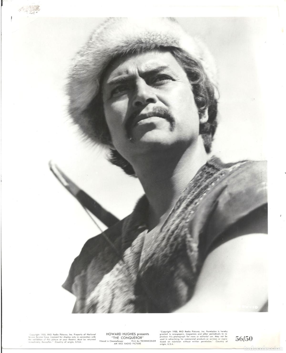 Cine: F35917 PEDRO ARMENDARIZ EL CONQUISTADOR DE MONGOLIA FOTO B/N ORIGINAL AMERICANA