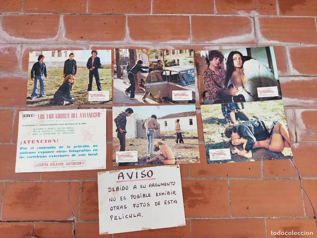 Cinema: fotocromos 6 + ver fotos LOS VIOLADORES DEL AMANECER IGNACIO F. IQUINO mineja ros linda lay