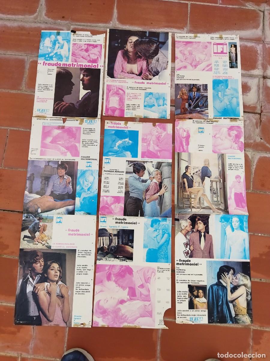 Cinema: fotocromos 9 FRAUDE MATRIMONIAL ignacio f. iquino