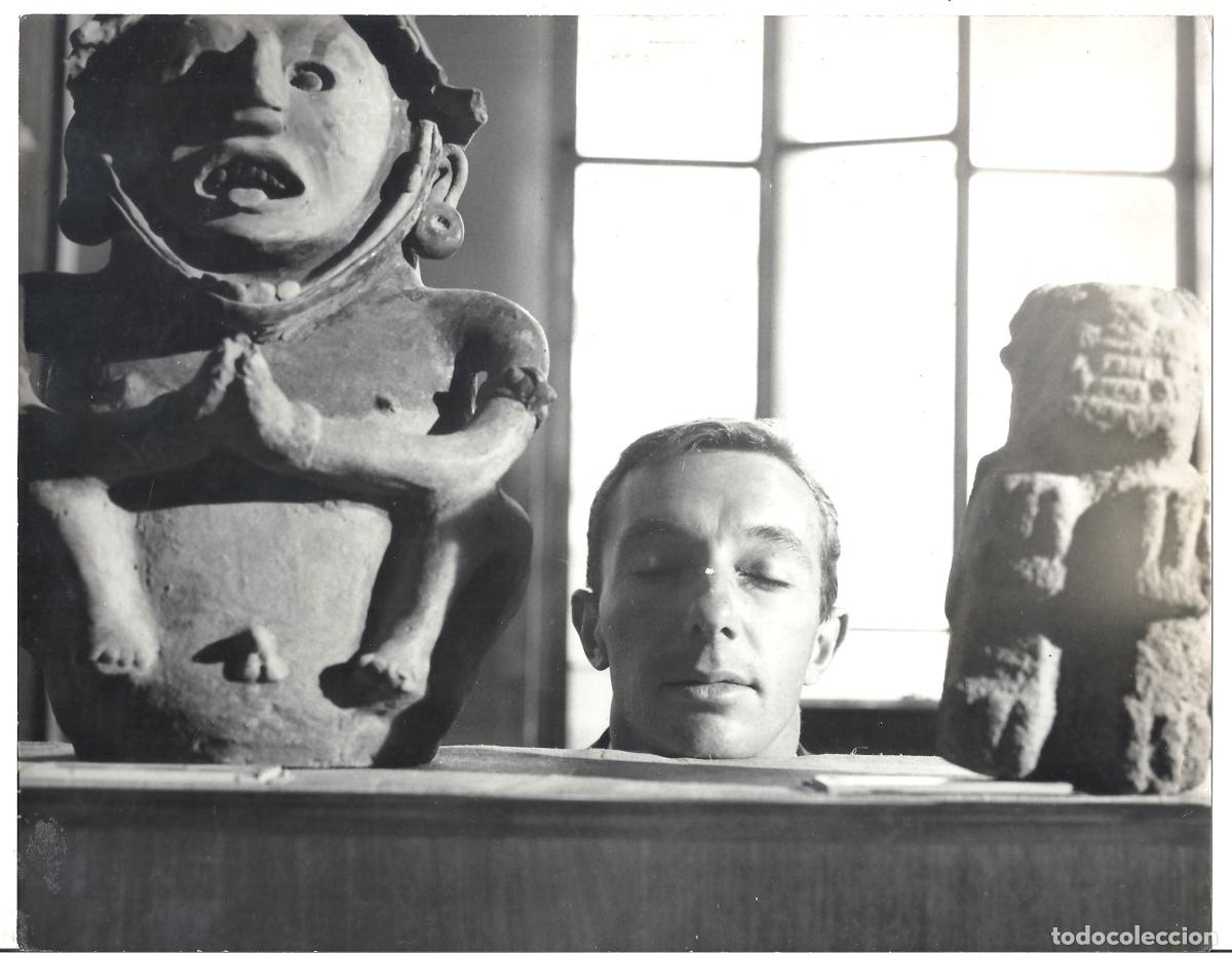 Kino: F35954 PHILIPPE DE BROCA DIRECTOR EL HOMBRE DE RIO FOTO B/N ORIGINAL FRANCESA