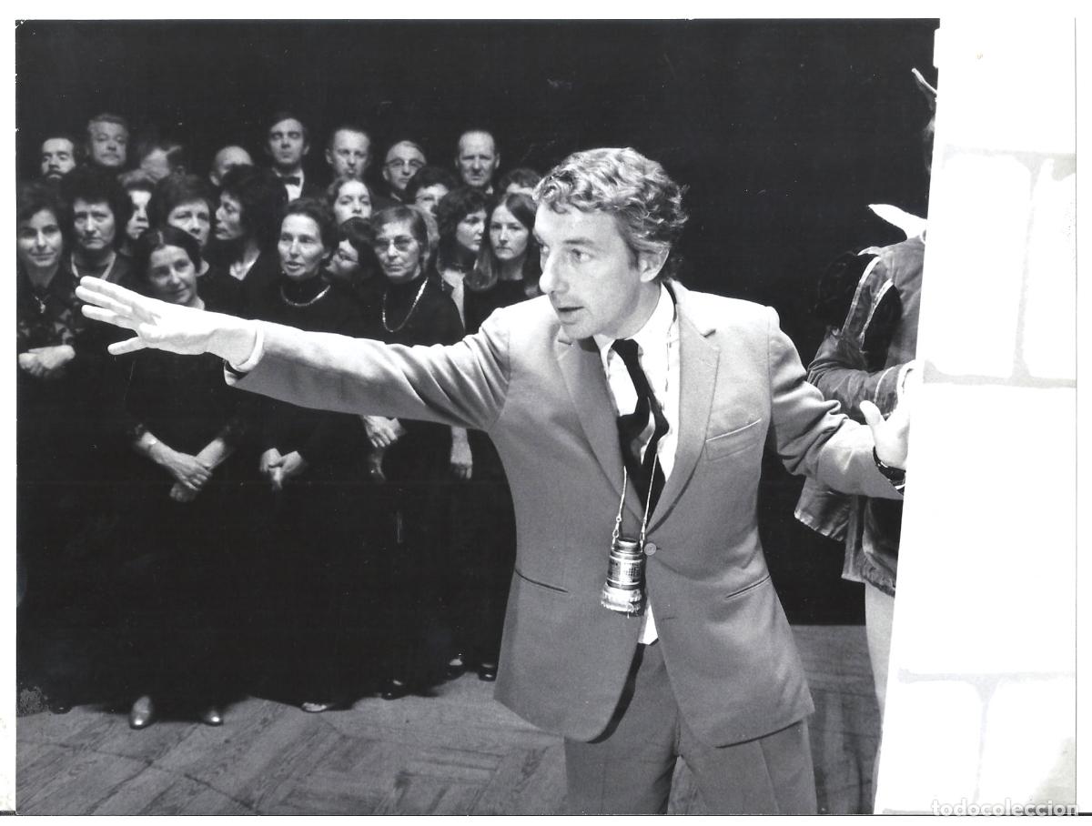 Kino: F35983 PHILIPPE DE BROCA DIRECTOR PECADOS DE OTO&Ntilde;O FOTO B/N ORIGINAL ESPA&Ntilde;OLA