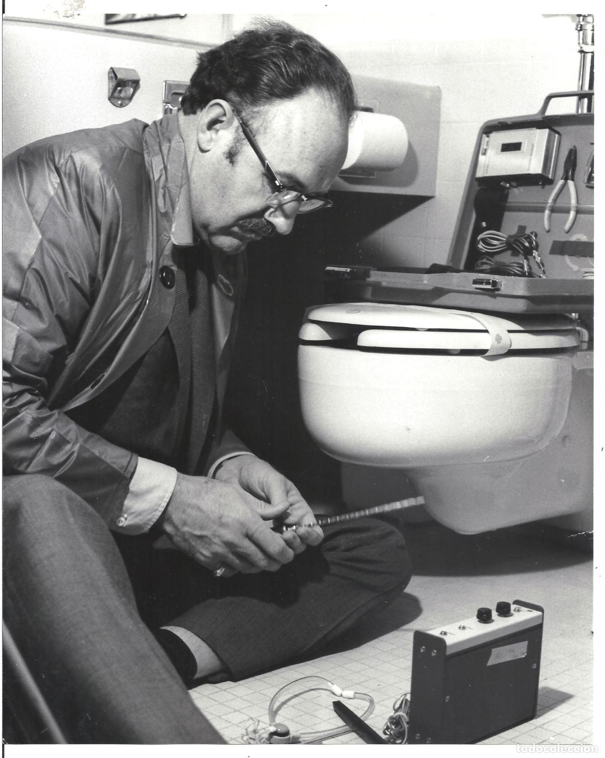 Kino: F35996 GENE HACKMAN LA CONVERSACION FOTO B/N ORIGINAL ESPA&Ntilde;OLA