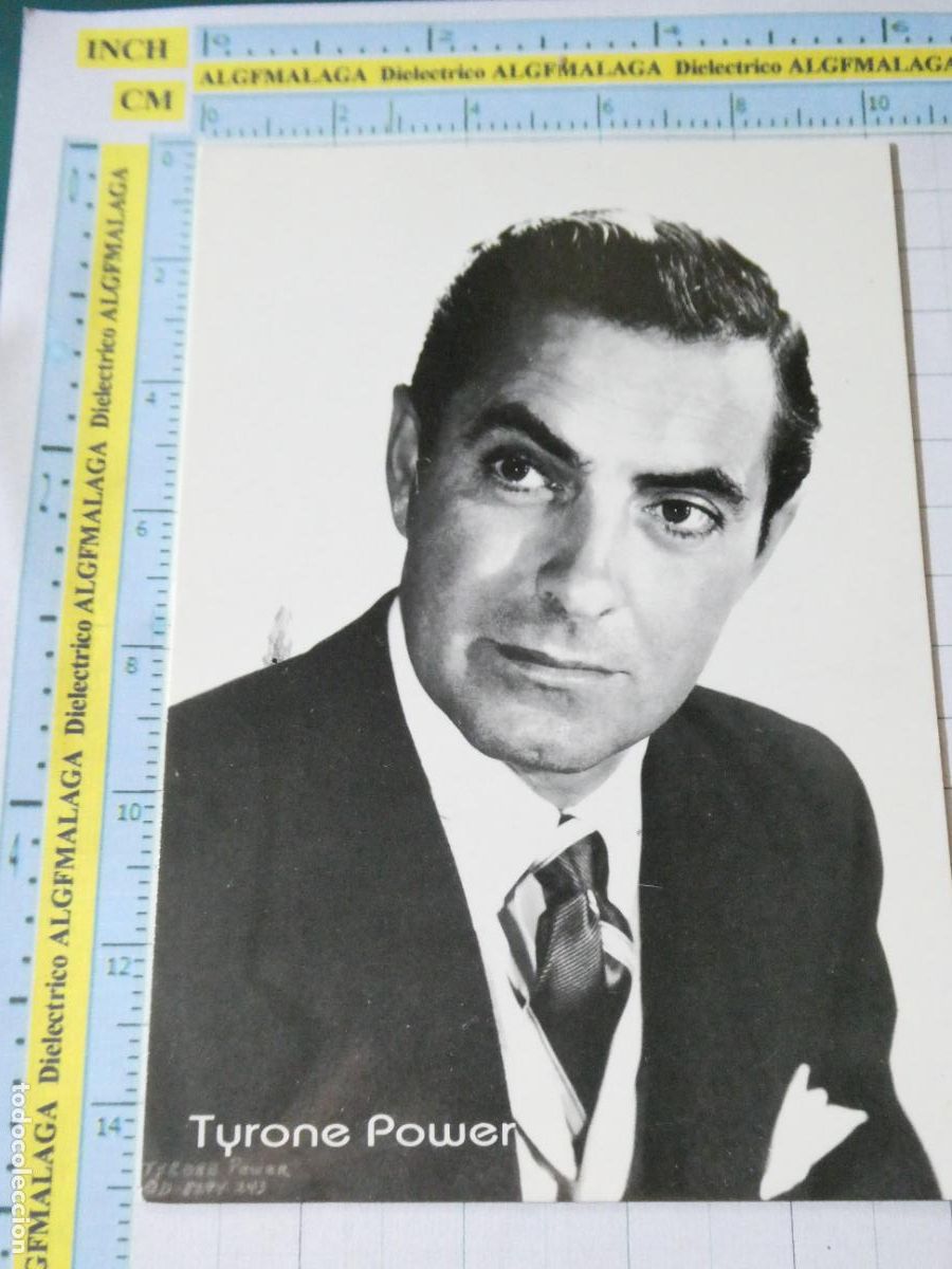Cin&eacute;ma: POSTAL DE CINE PEL&Iacute;CULAS ACTORES. TYRONE POWER. 506