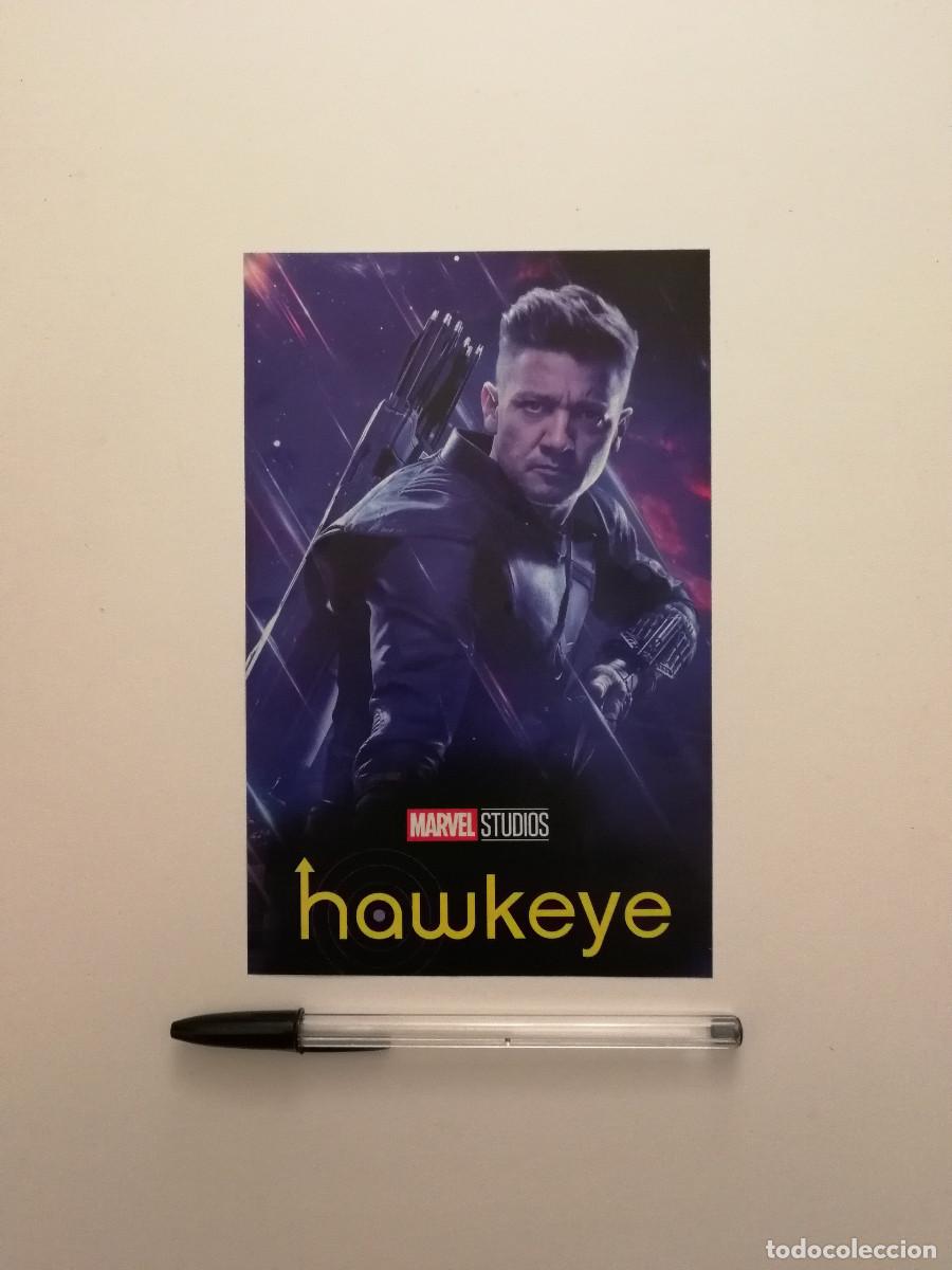 Cin&eacute;ma: TARJETA ACARTONADA - HAWKEYE - Marvel - Superheroes - SERIE TV