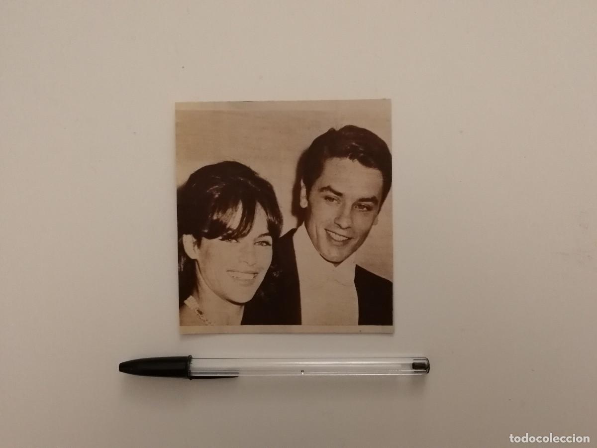 Cin&eacute;ma: TARJETA ACARTONADA - ALAIN DELON - NATHALIE