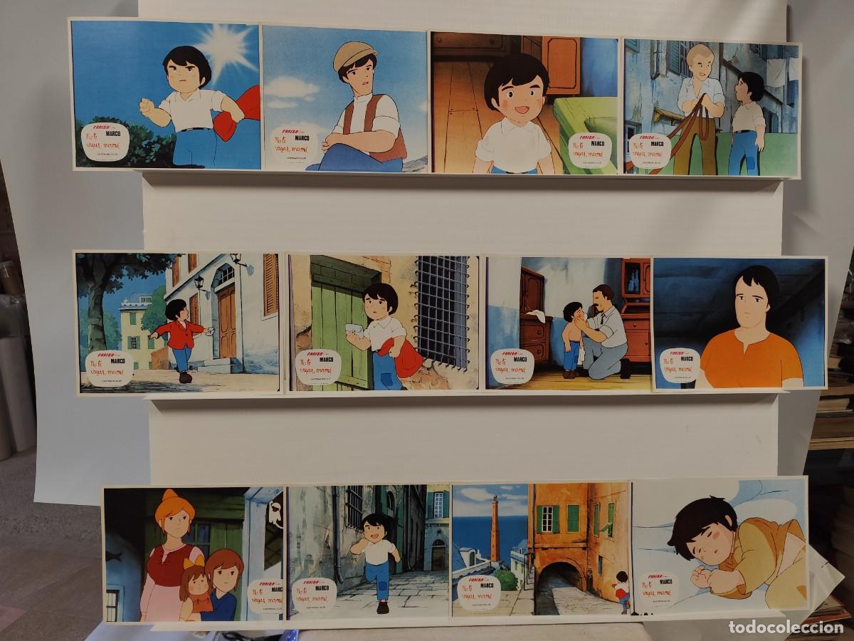 Cine: NO TE VAYAS MAMA, MARCO SERIE TV - ANIMACI&Oacute;N/INFANTIL. 12 FOTOCROMOS