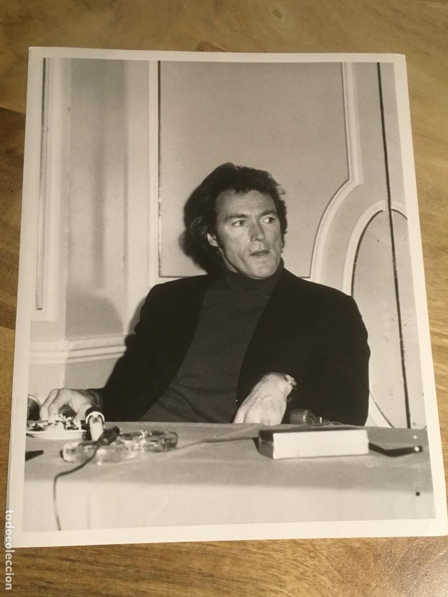 Cin&eacute;ma: clint eastwood foto original antigua 1973