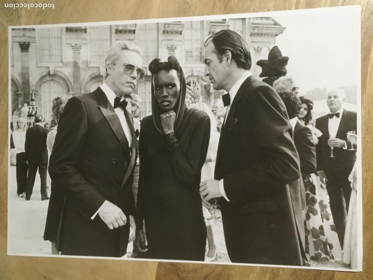 Kino: panorama para matar james bod 007 christopher walken grace jones foto original antigua